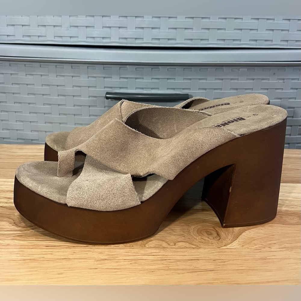 BioNatura Shoes Women's Block Heels Size US 9 EU 40